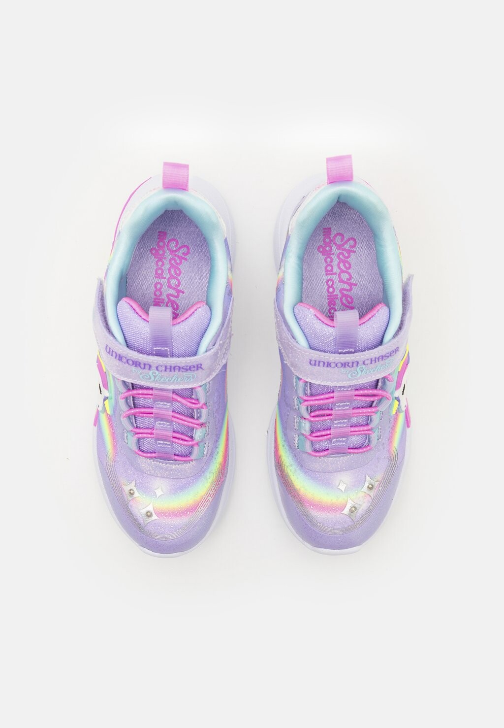 

Кроссовки на шнуровке UNICORN CHASER Skechers, сирень