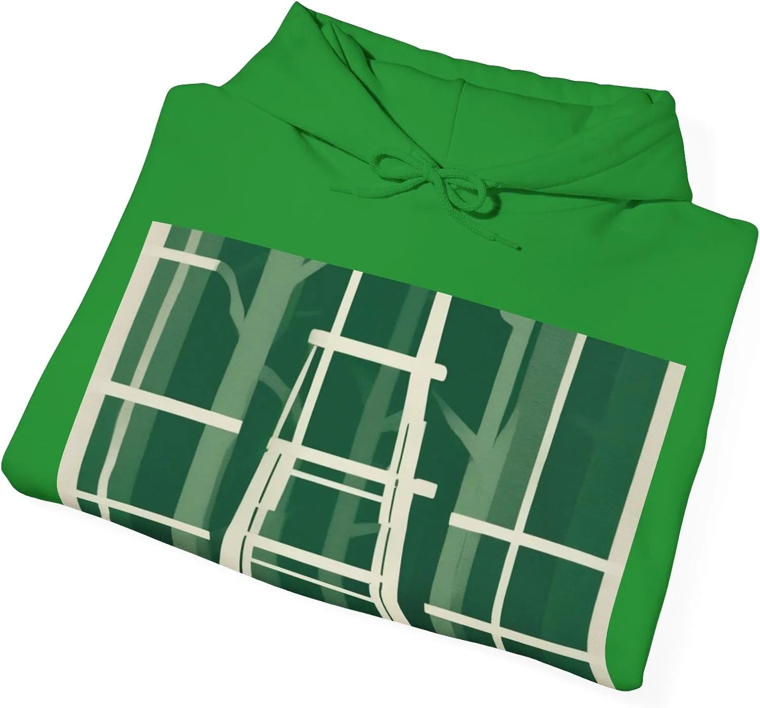 Худи мужское унисекс, Gildan Heavy Blend, Irish Green — фото 4
