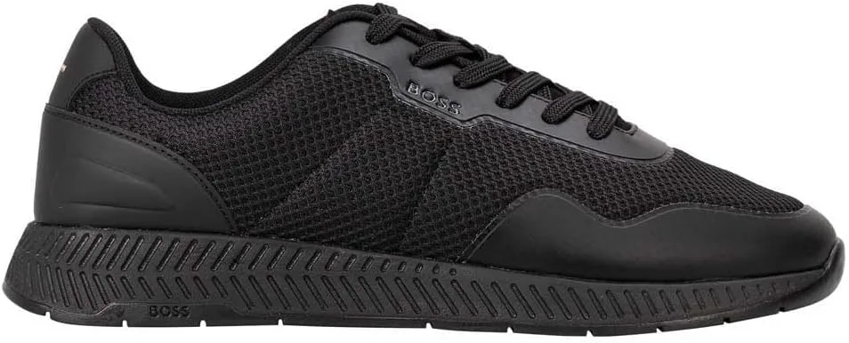 Кроссовки BOSS Mens Titanium_Runn_Meth, черный