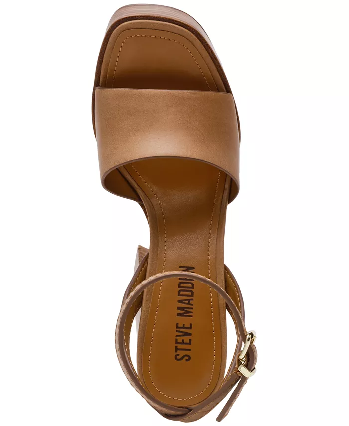 Женские сандалии Floria на платформе, комплект из двух частей Steve Madden, золотой — фото 4