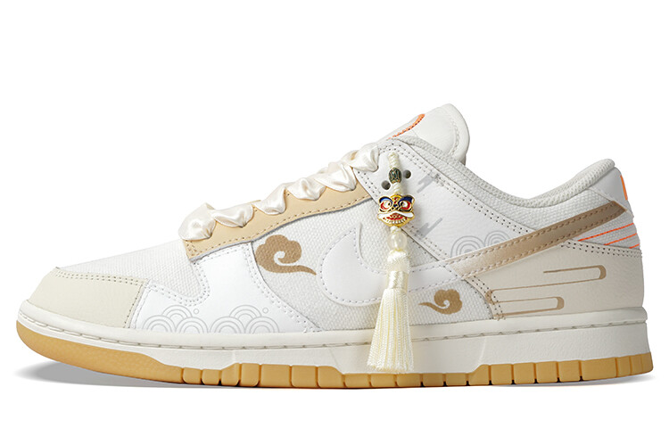 

Кроссовки Air Jordan 1 для скейтбординга унисекс с низким верхом желтого/белого цвета Nike