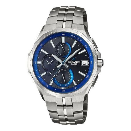 

Часы Casio Fashion Business Steel Strap Analog Watch 'Ocean Blue Silver', синий