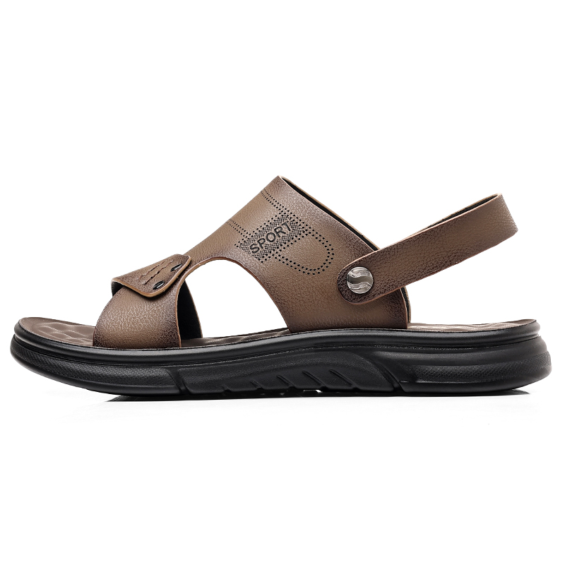 

Пляжные шлепанцы мужские Captain illy, коричневый