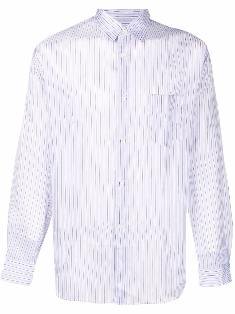 

Рубашка в полоску Comme Des Garçons Shirt, белый