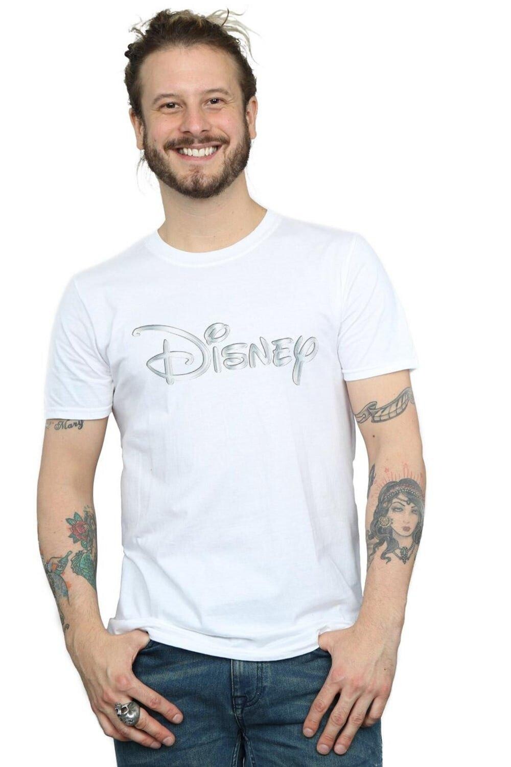 

футболка с логотипом Glacial Disney, белый