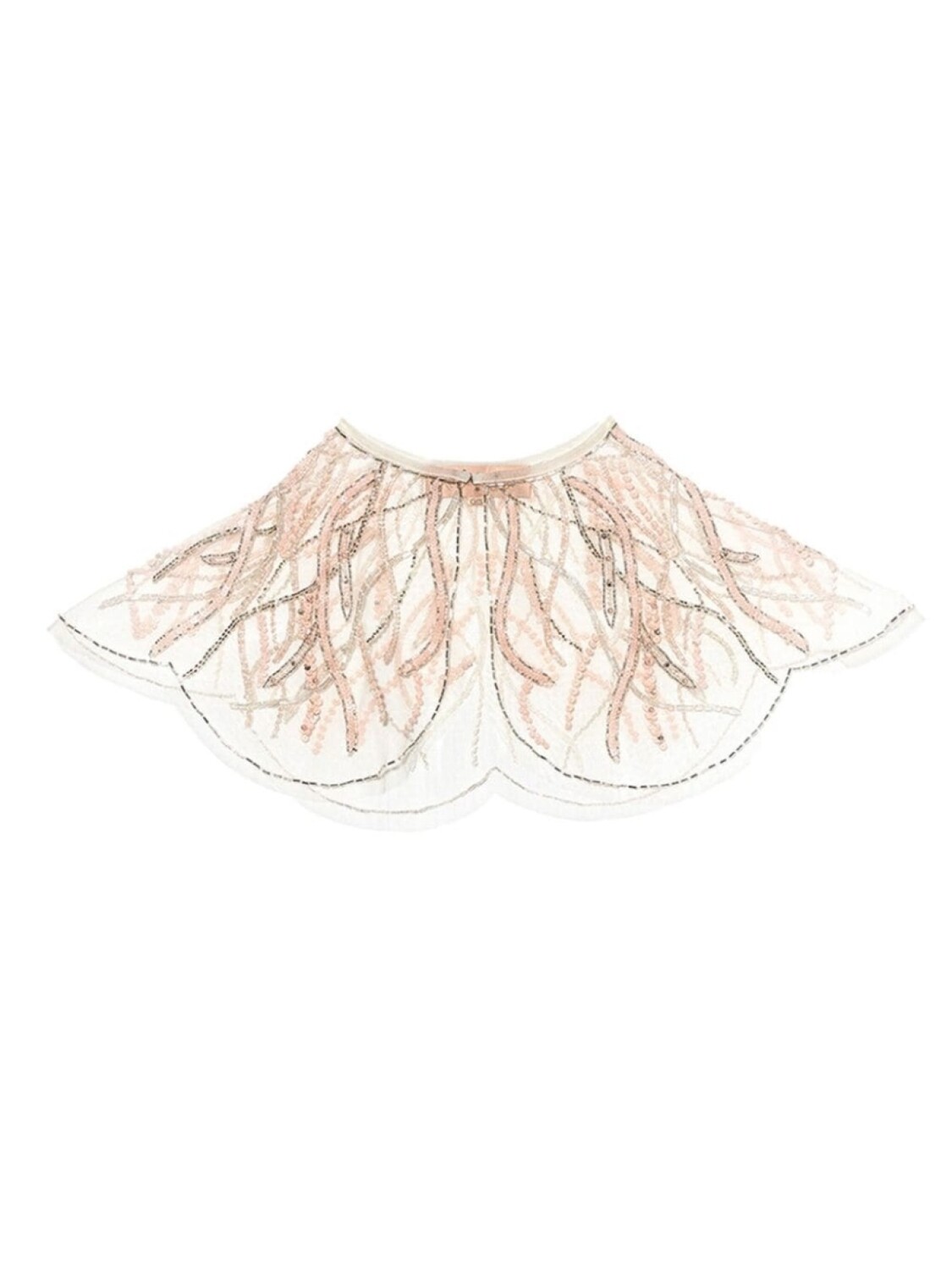

Tutu Du Monde кейп Nix с пайетками, белый