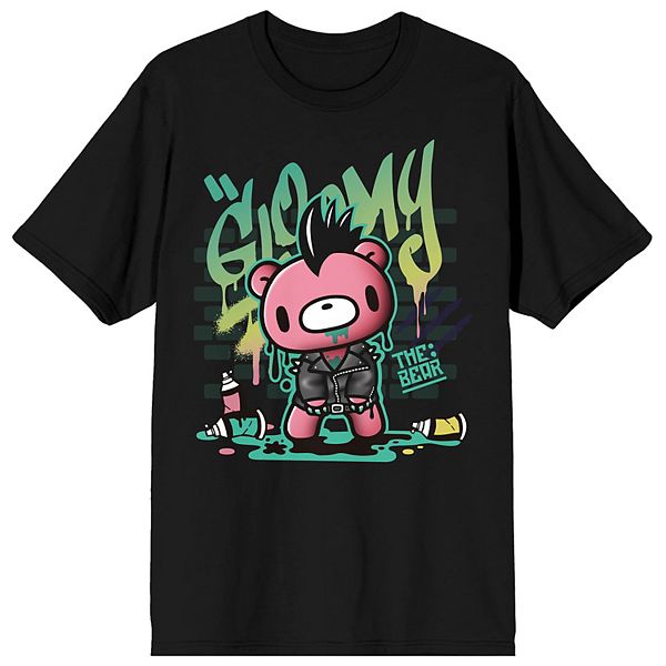 

Футболка с графикой Men's gloomy bear punk Licensed Character