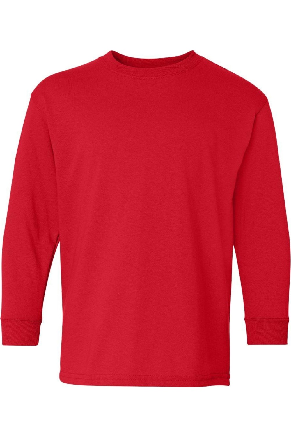 

Футболка Gildan Heavy Cotton Youth с длинным рукавом, красный
