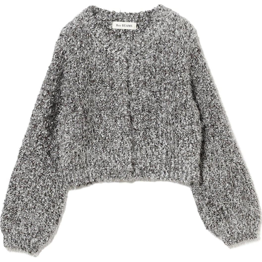 

Трикотажный свитер с круглым вырезом для женщин Beams, серый