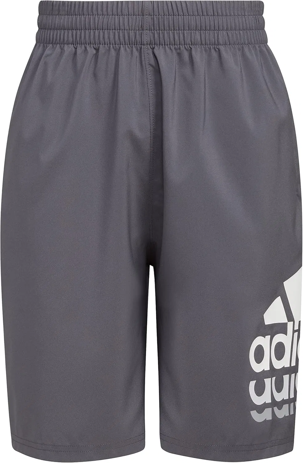 Детские спортивные шорты Adidas с эластичным поясом, модель Essential, Grey Five