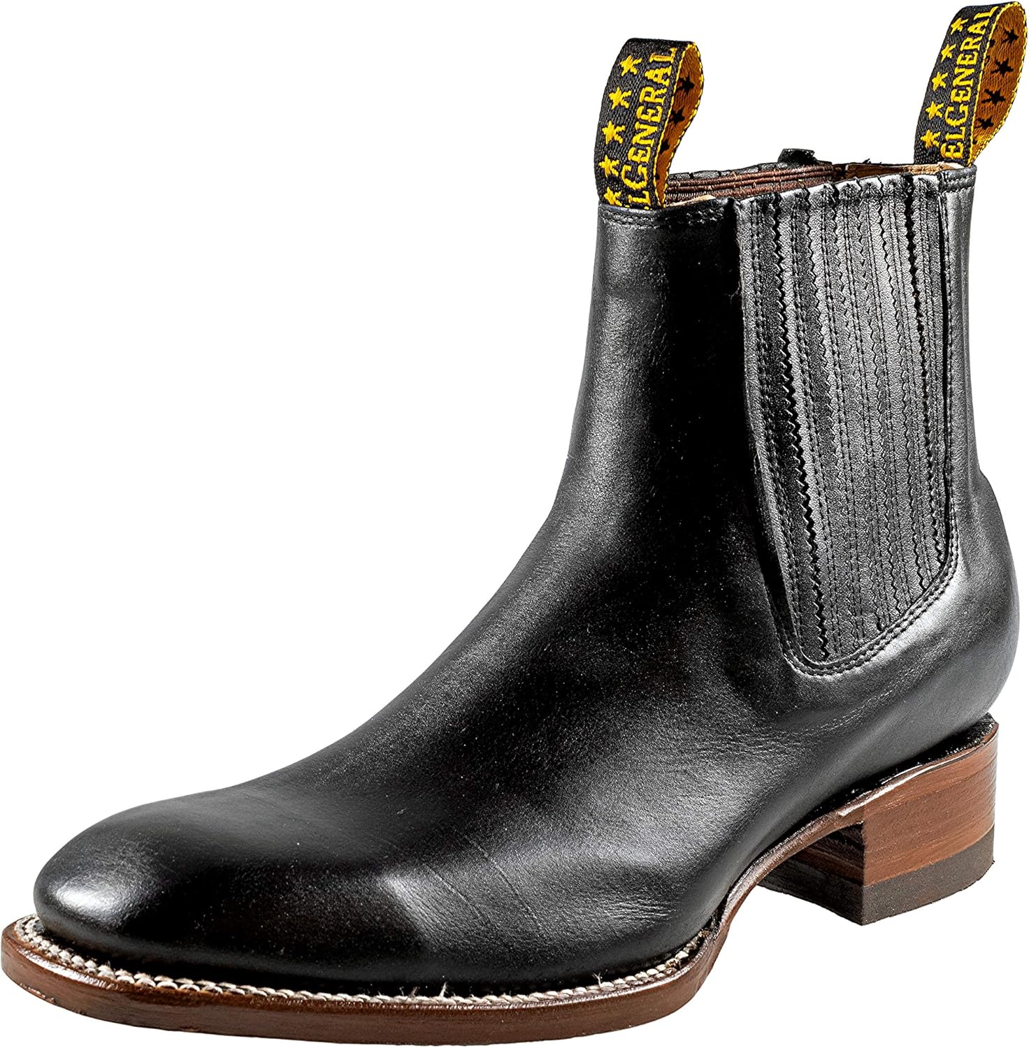 

Мужские ботинки до щиколотки El General Cowboy, натуральная кожа, черные, модель Botin Campero 720 Generic