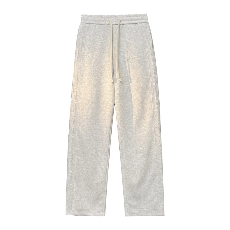 

Повседневные брюки Unisex Moderate Straight Fit LISENPOK, белый heather серый