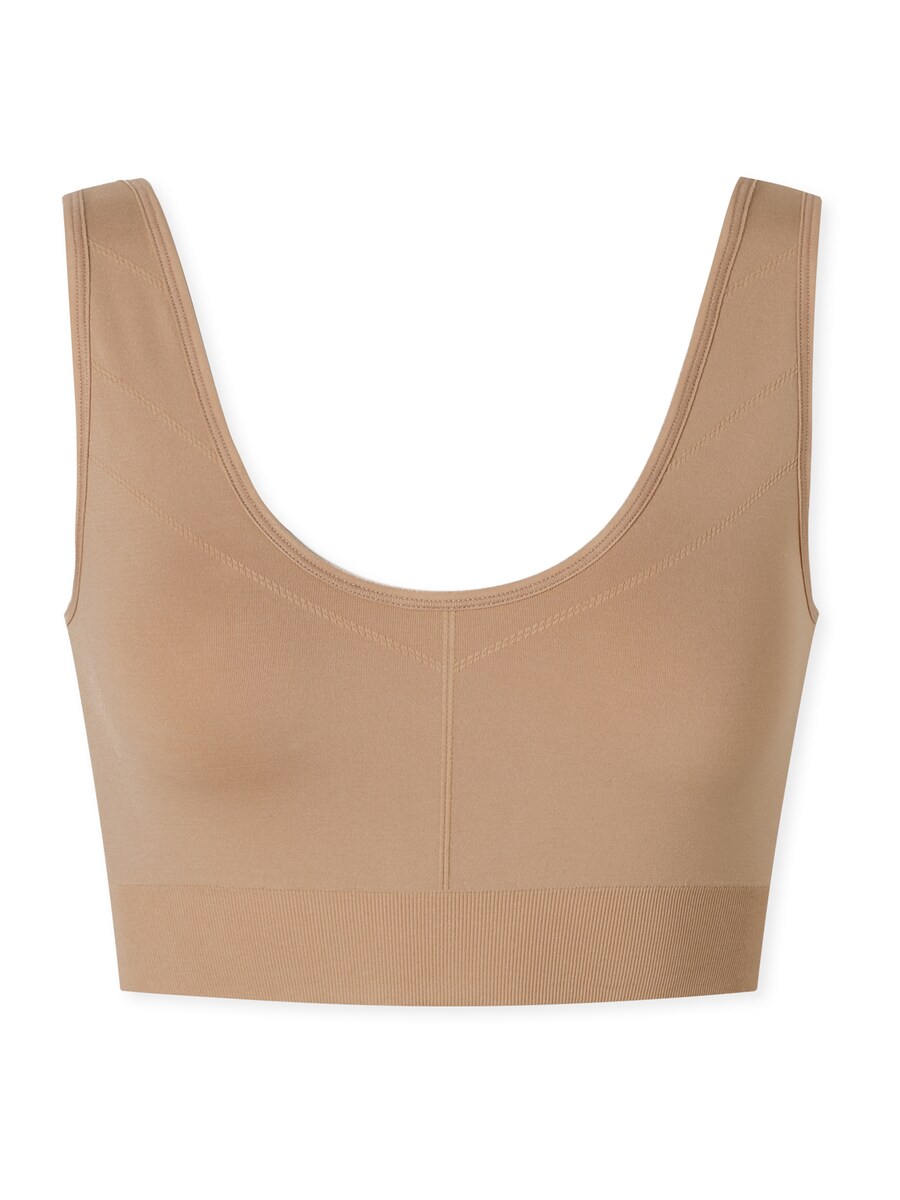 

Бюстгальтер SCHIESSER Bralette Bra Casual Seamless, бежевый