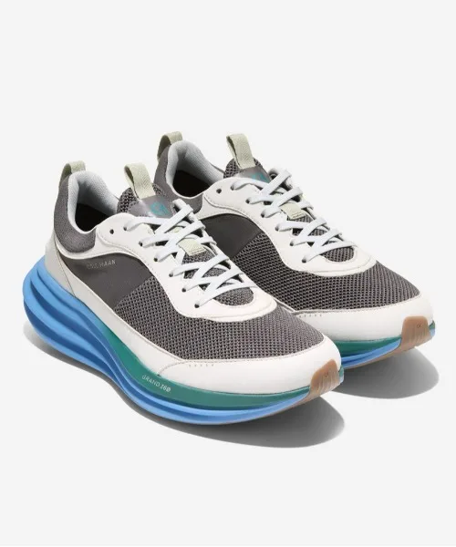 Мужские кроссовки для бега COLE HAAN OriginalGrand Quad Strike Runner серые — фото 2