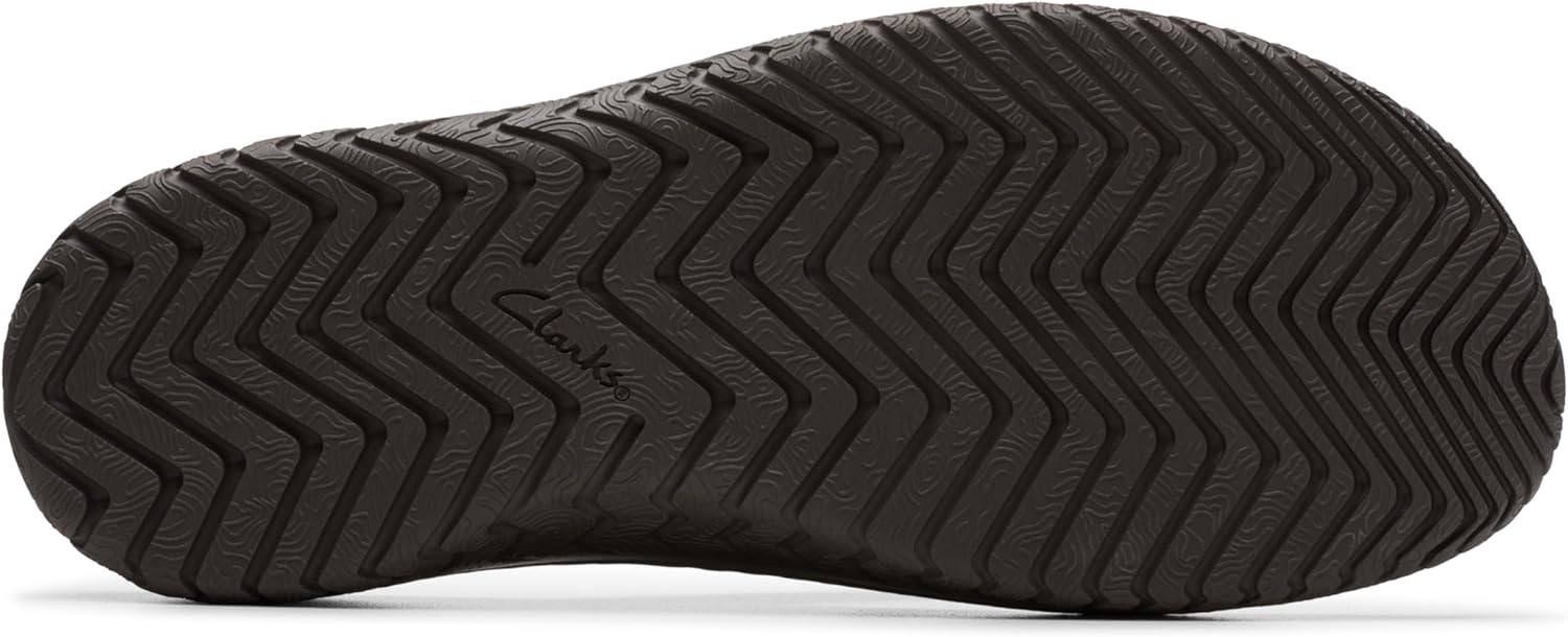 Шлепанцы Clarks Wesley Post, мужские, темно-коричневый — фото 4