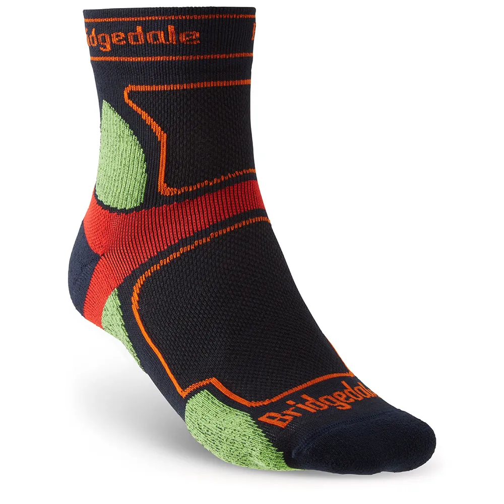 

Носки Bridgedale Ultralight T2 Coolmax Sport 3/4 Crew, синий