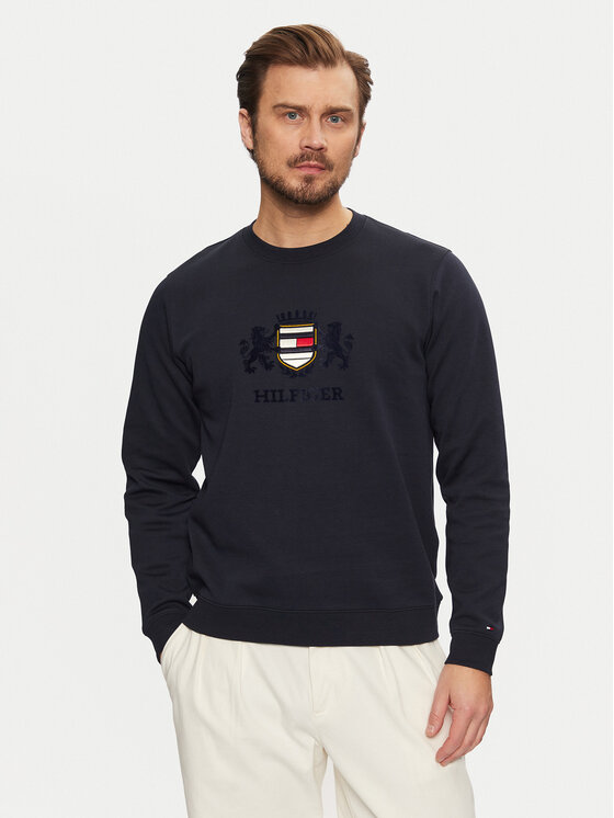 

Толстовка обычного кроя Icon MW0MW38349 Tommy Hilfiger, синий