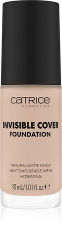 

Жидкая основа с матовым покрытием Catrice Invisible Cover Foundation, 007C 30 ml