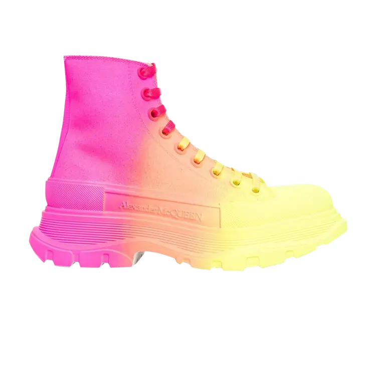 Ботинки Alexander McQueen Wmns Tread Slick Boots, разноцветный