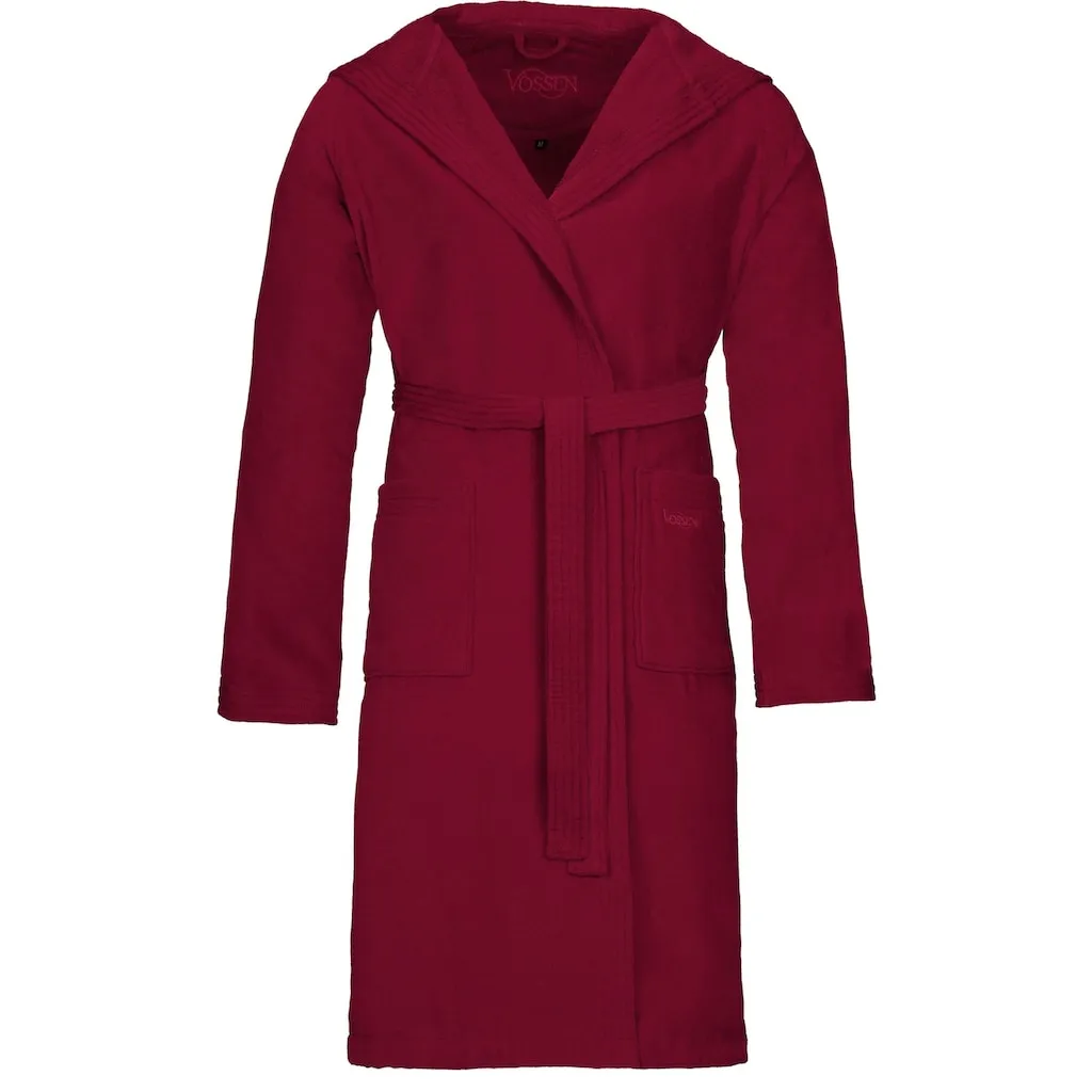 

Махровый халат для мужчин и женщин Texas, идеально подходит для сауны и спа, гостиничный халат, утренний халат 1 шт., для женщин и мужчин Vossen, Rubin