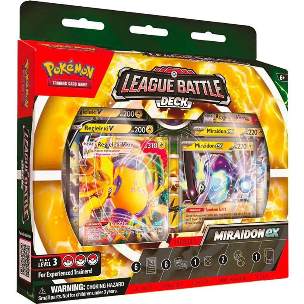 

Карточная игра The Pokemon Company Int'l Pokemon TCG: Miraidon ex League Battle Deck