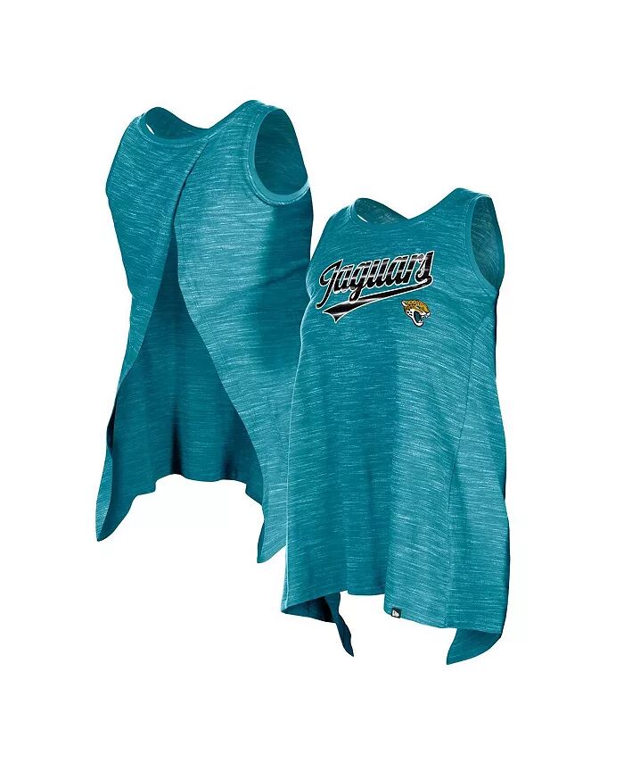 

Женская майка-топ Teal Jacksonville Jaguars Space Dye Active New Era