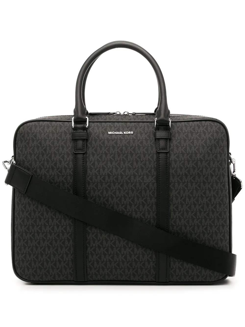 

Портфель с монограммой MICHAEL KORS, черный