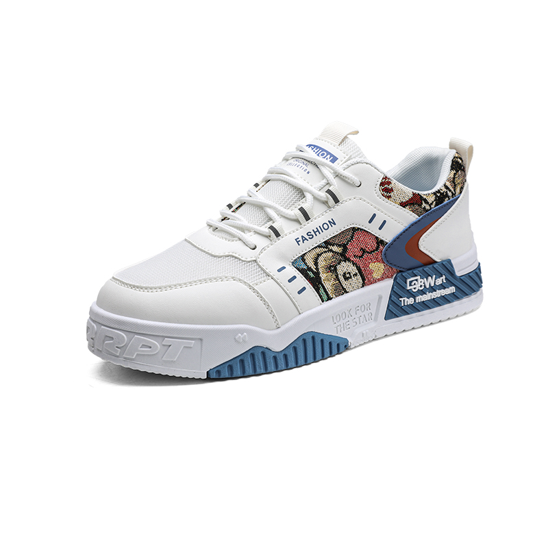 

Низкие мужские кроссовки SHOUBA, White Blue