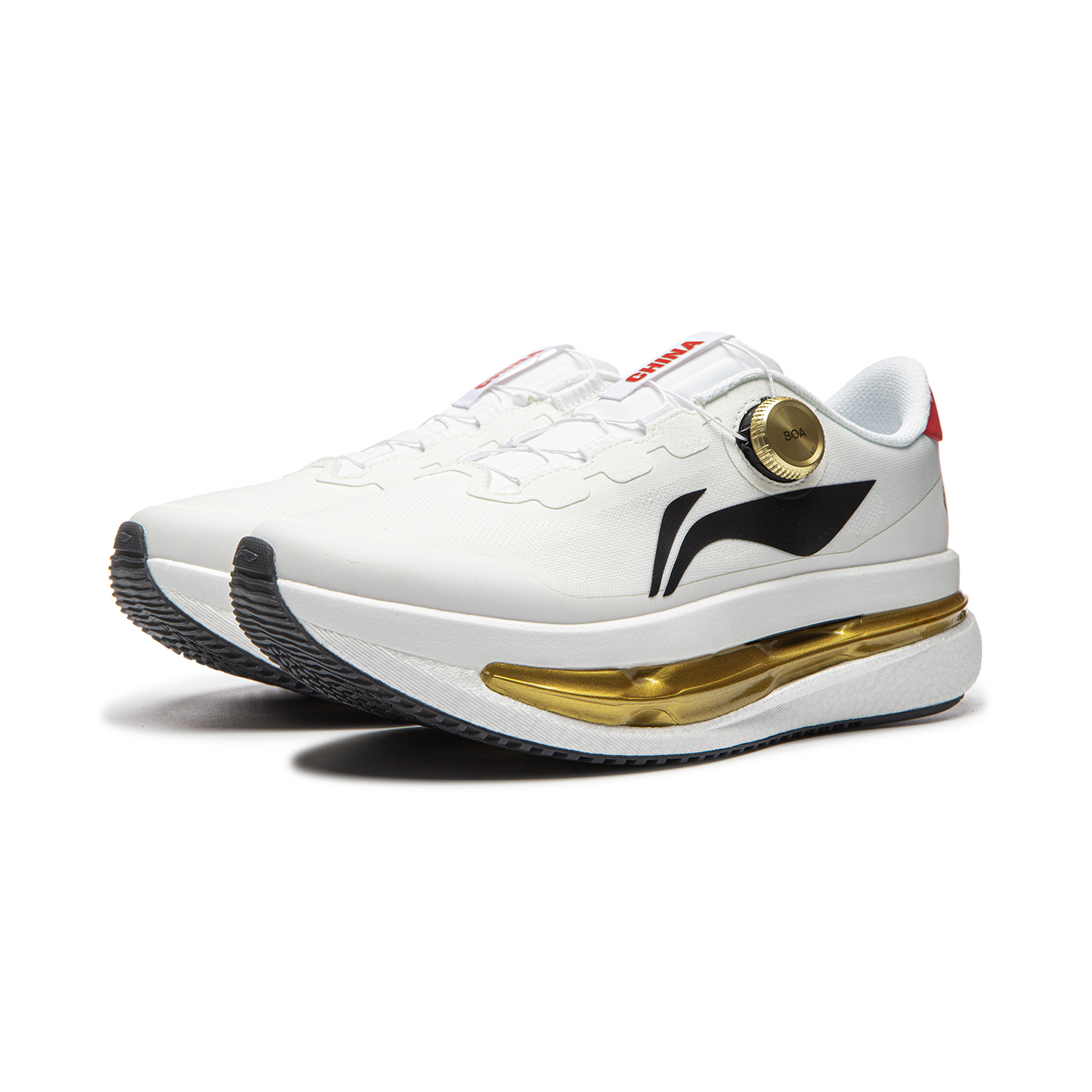 Li-Ning Red Hare 9 ULTRA амортизирующие износостойкие нескользящие дышащие облегченные с отскоком низкие кроссовки для бега — фото 4