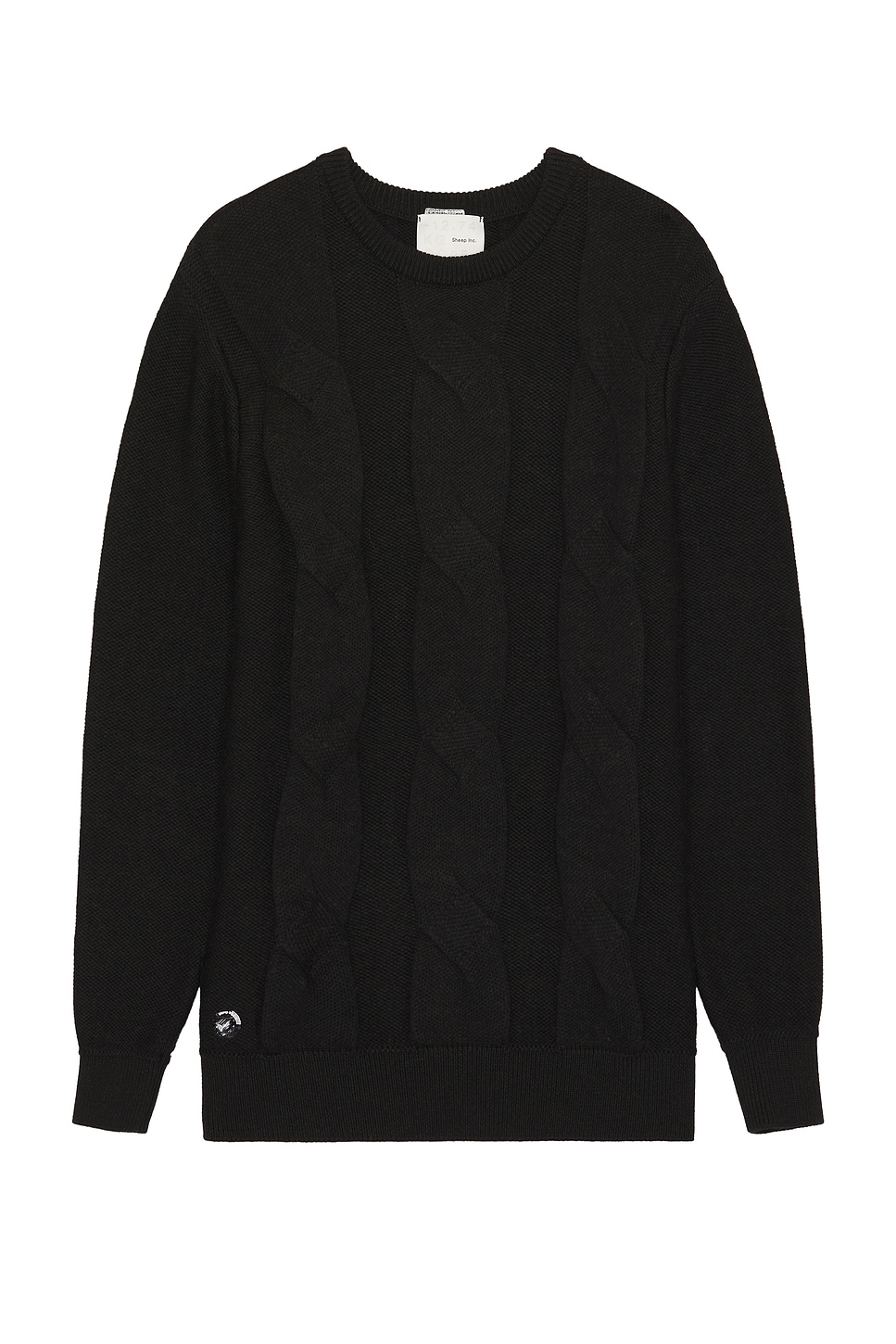 

Свитер с круглым вырезом Sheep Inc., цвет Anthracite Black