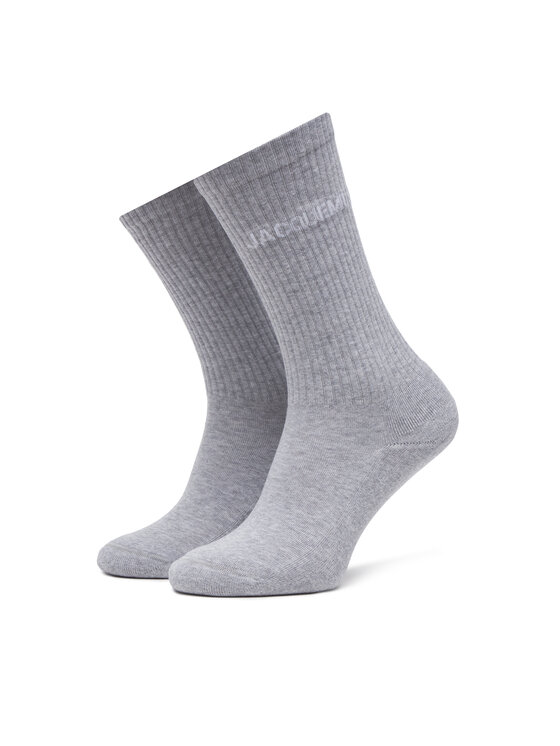 

Высокие женские носки 21H213AC003-5000 Jacquemus, серый