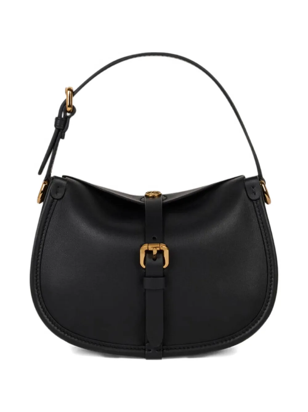 

Сумка через плечо из кожи Small Pony ETRO, черный