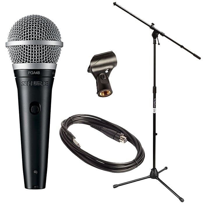 

Кардиоидный динамический вокальный микрофон Shure PGA48-QTR