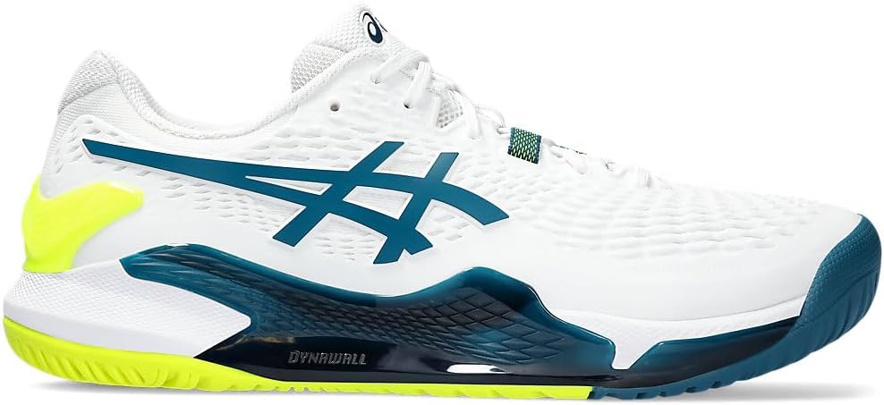 

Мужские теннисные кроссовки Asics Gel-Resolution 9, белый/бирюзовый