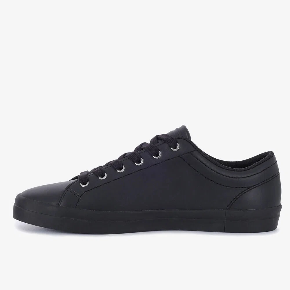 Мужские чёрные кроссовки Baseline Leather от Fred Perry — фото 2