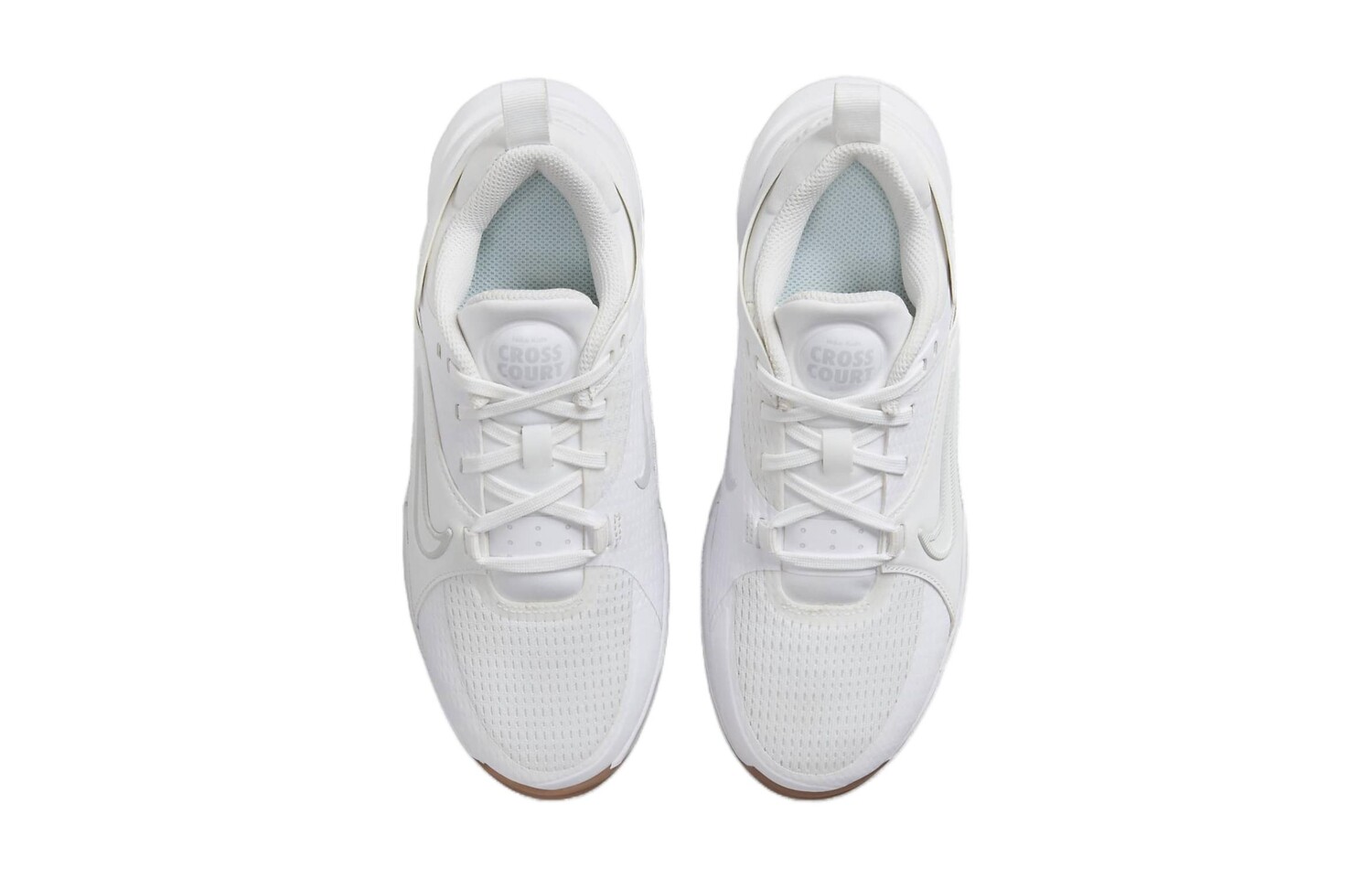 Кроссовки для баскетбола Crosscourt Kids Kids Low-top White Nike, белый — фото 4