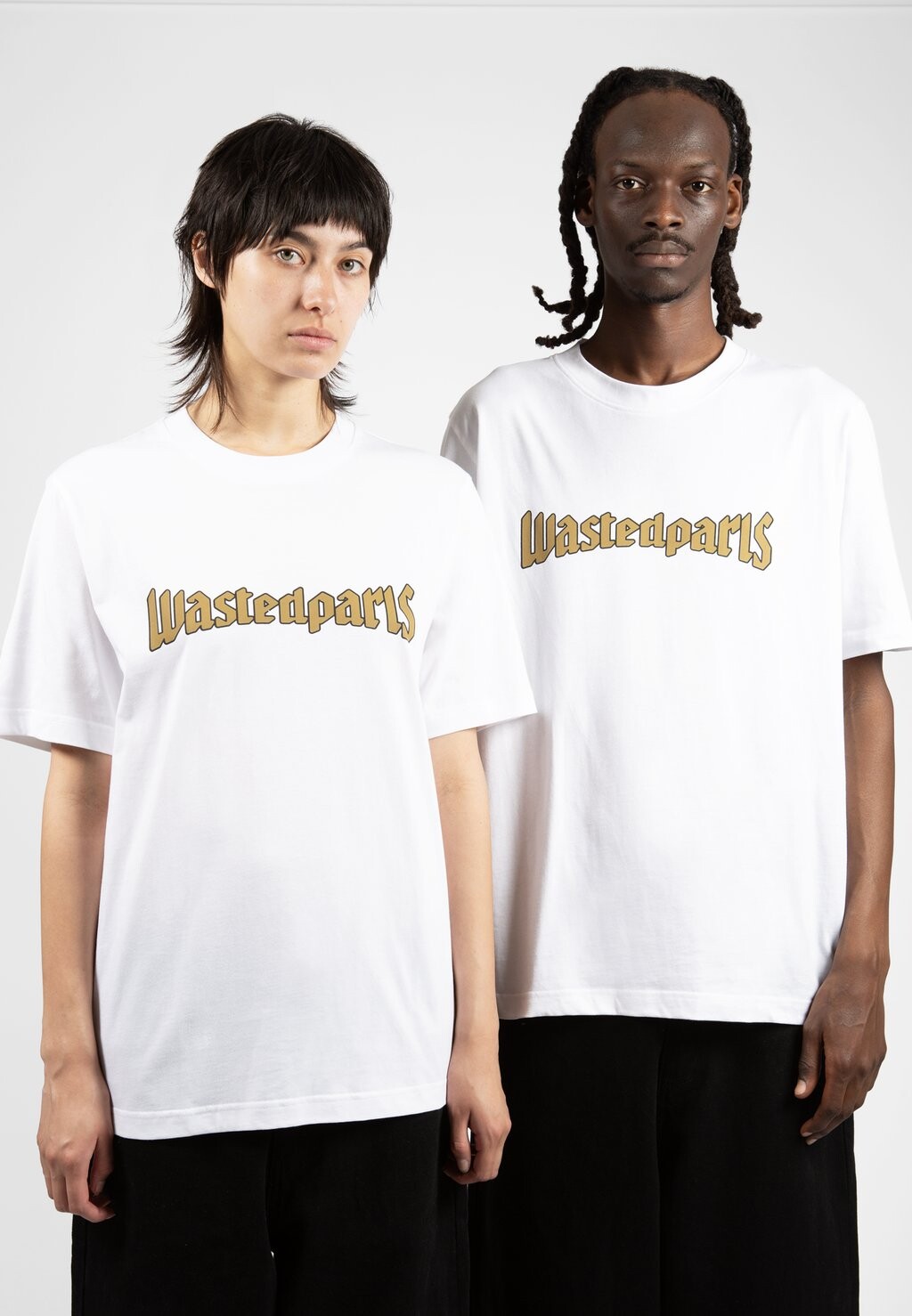 

Принт на футболке UNITED UNISEX Wasted Paris, белый