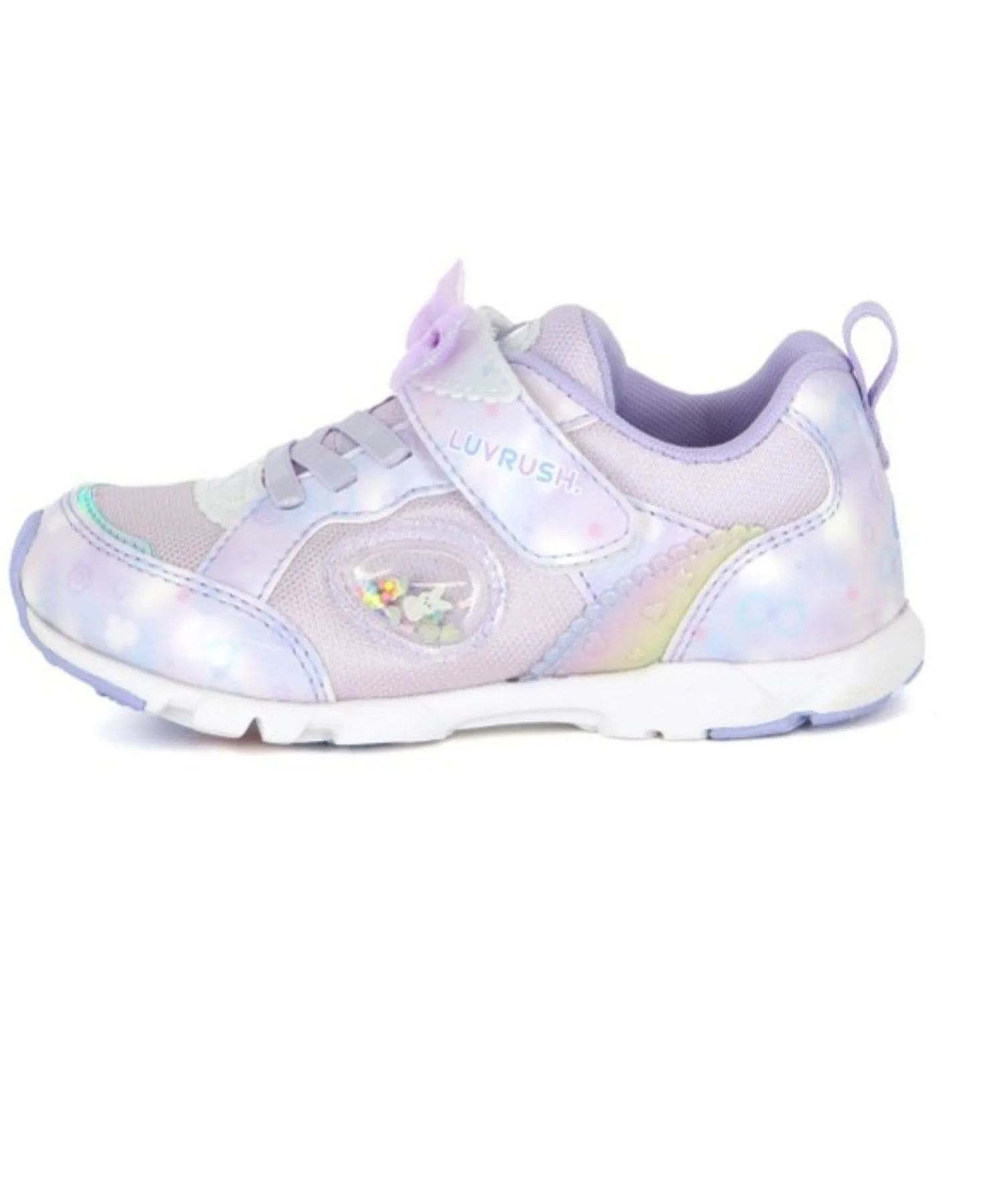 Детские кроссовки MoonStar SUPERSTAR LV 1251 для девочек фиолетовые — фото 4