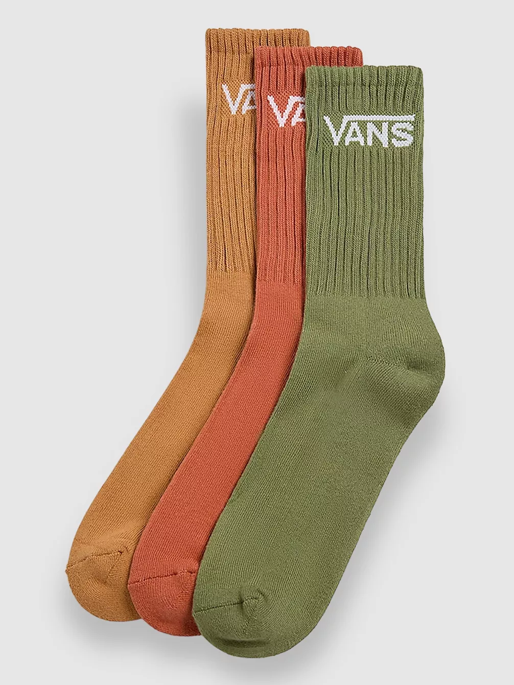 

Носки Classic Crew 9,5-13 Vans, коричневый