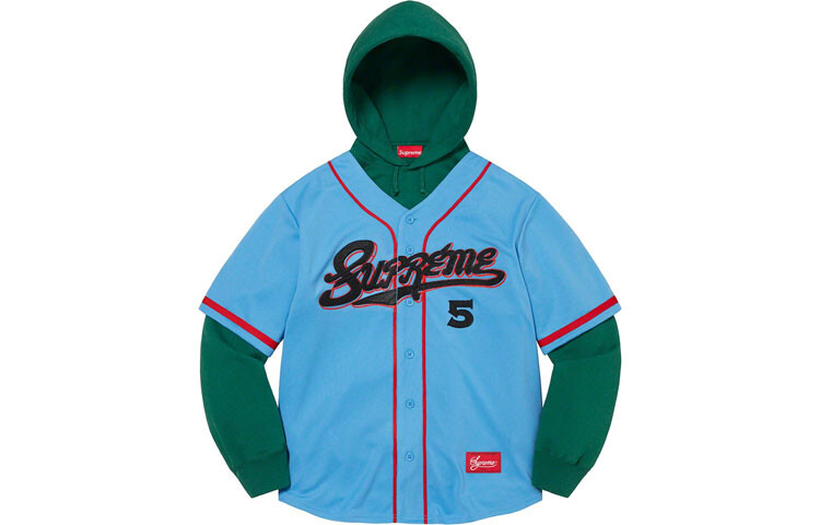 

SS22 Толстовка унисекс Supreme, синий