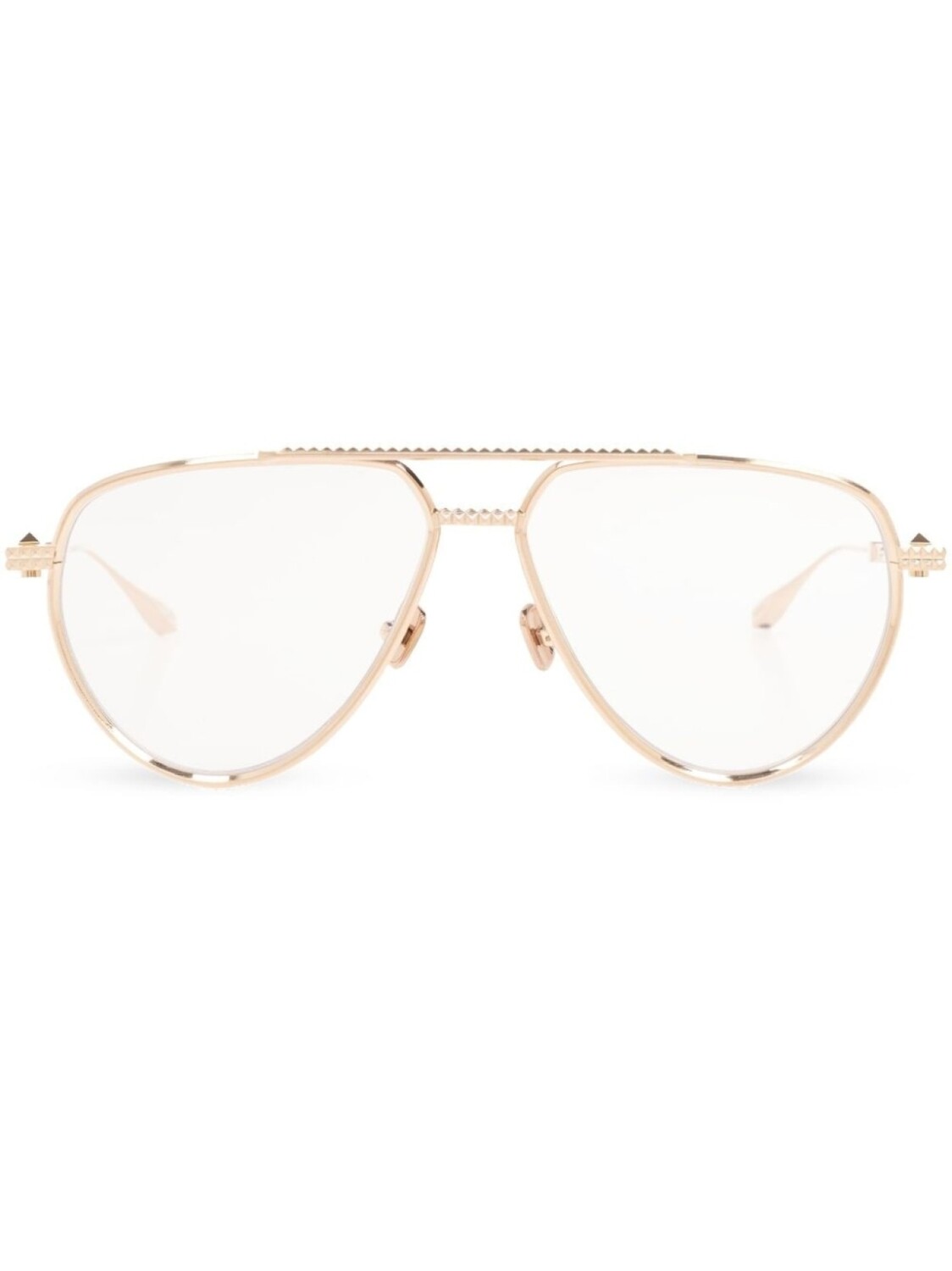 

Valentino Eyewear очки-пилоты Rockstud, золотистый
