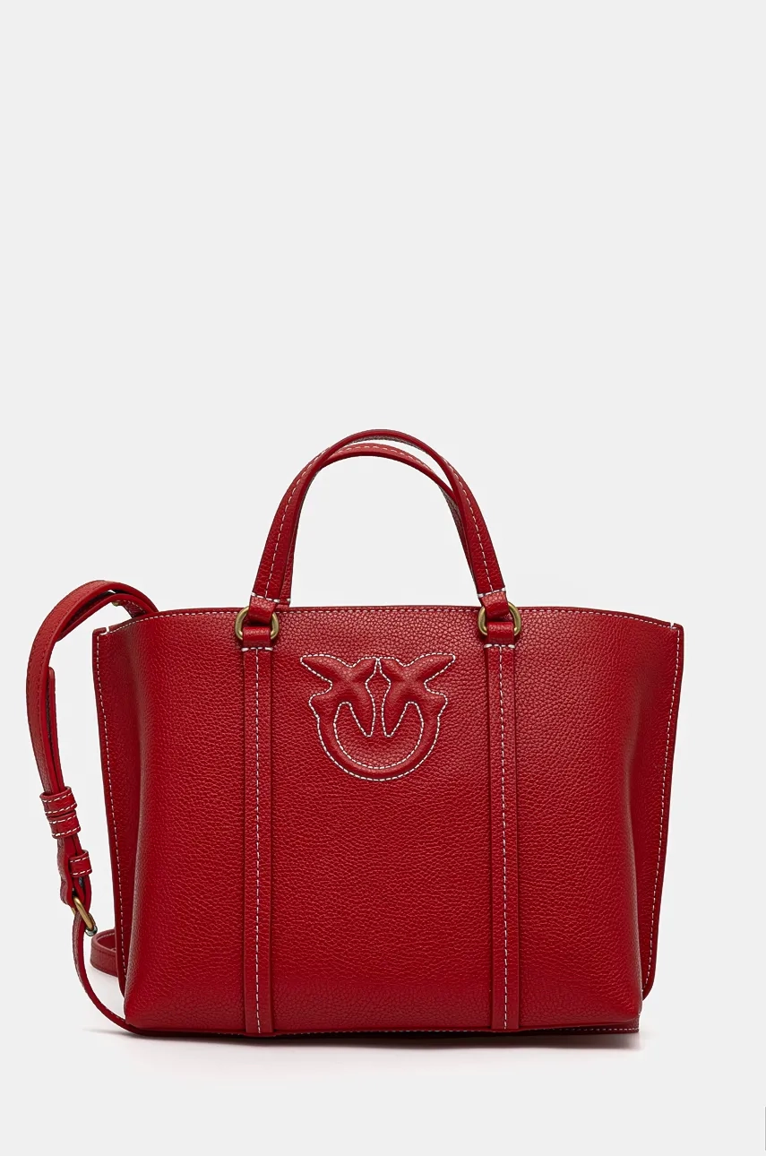 

Кожаная сумочка Pinko, красный