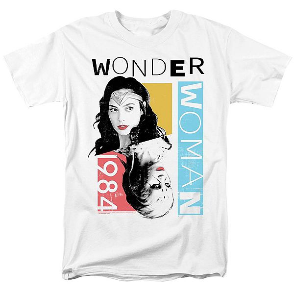 

Футболка Wonder Woman 84 с цветными блоками Licensed Character