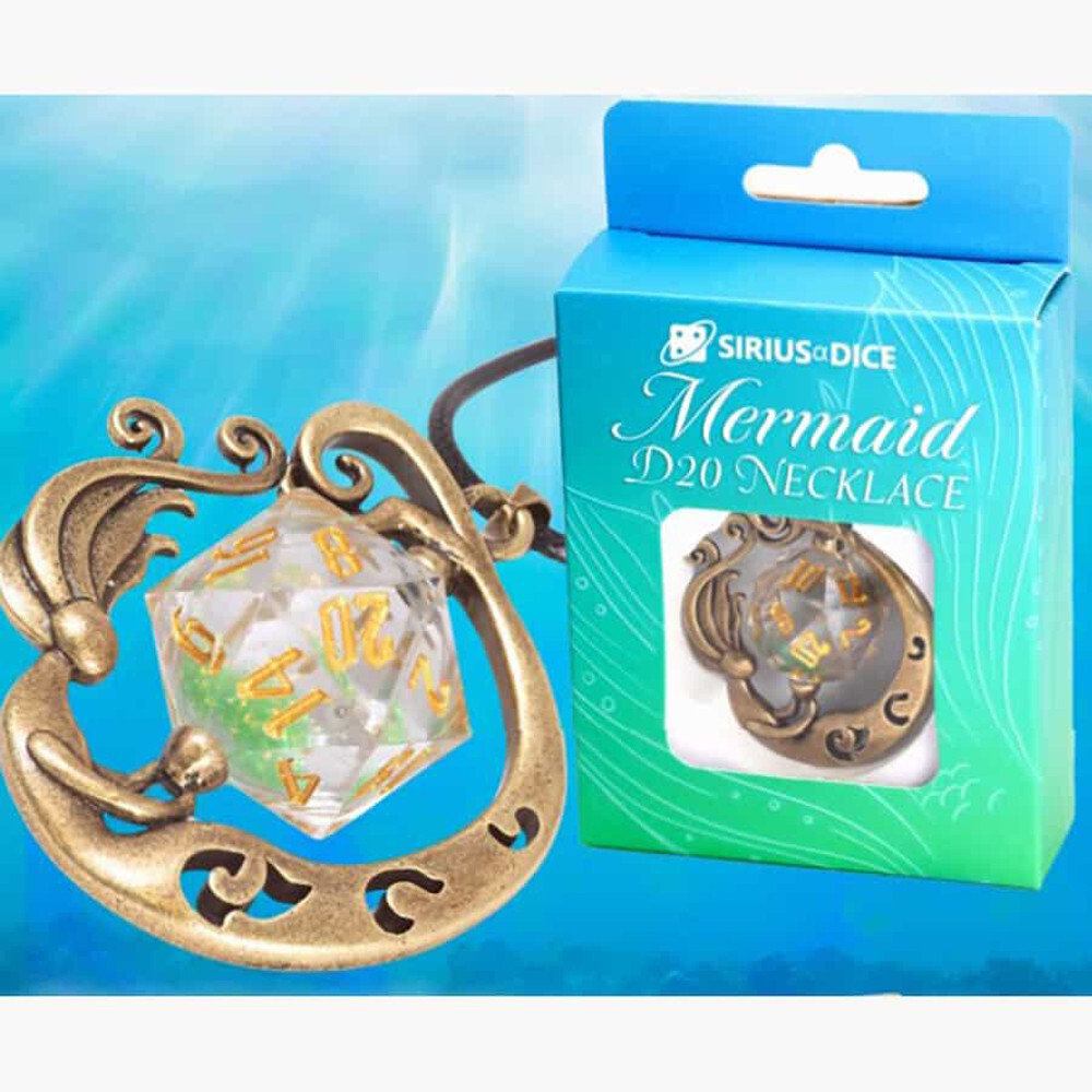 

Аксессуары Sirius Dice Mermaid D20 Necklace