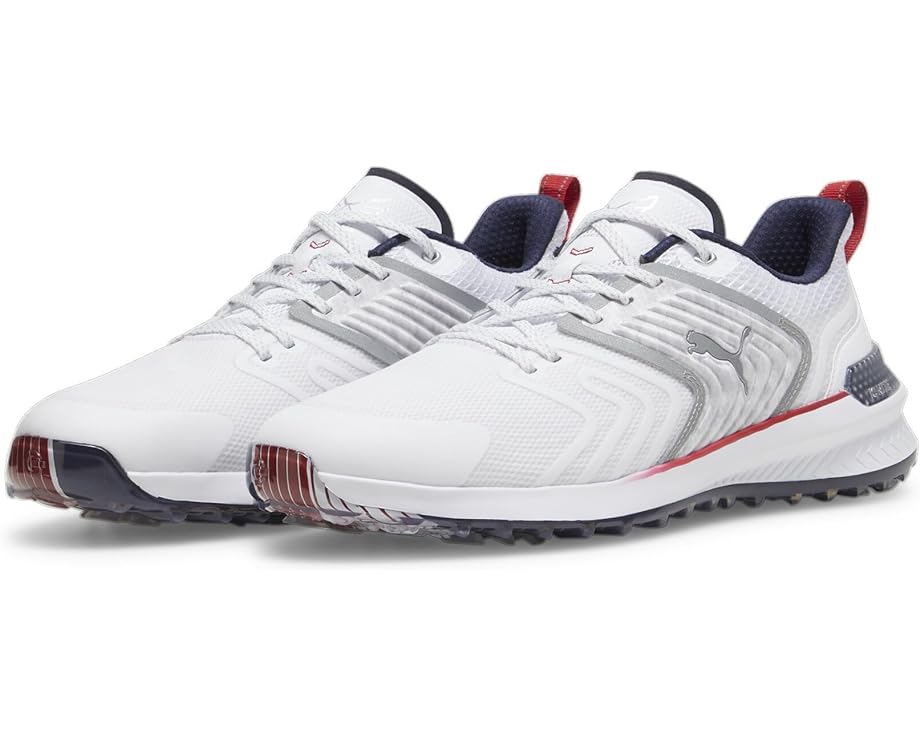 

Кроссовки PUMA Golf Puma X Volition Ignite Innovate, цвет Puma White/Deep Navy/Strong Red