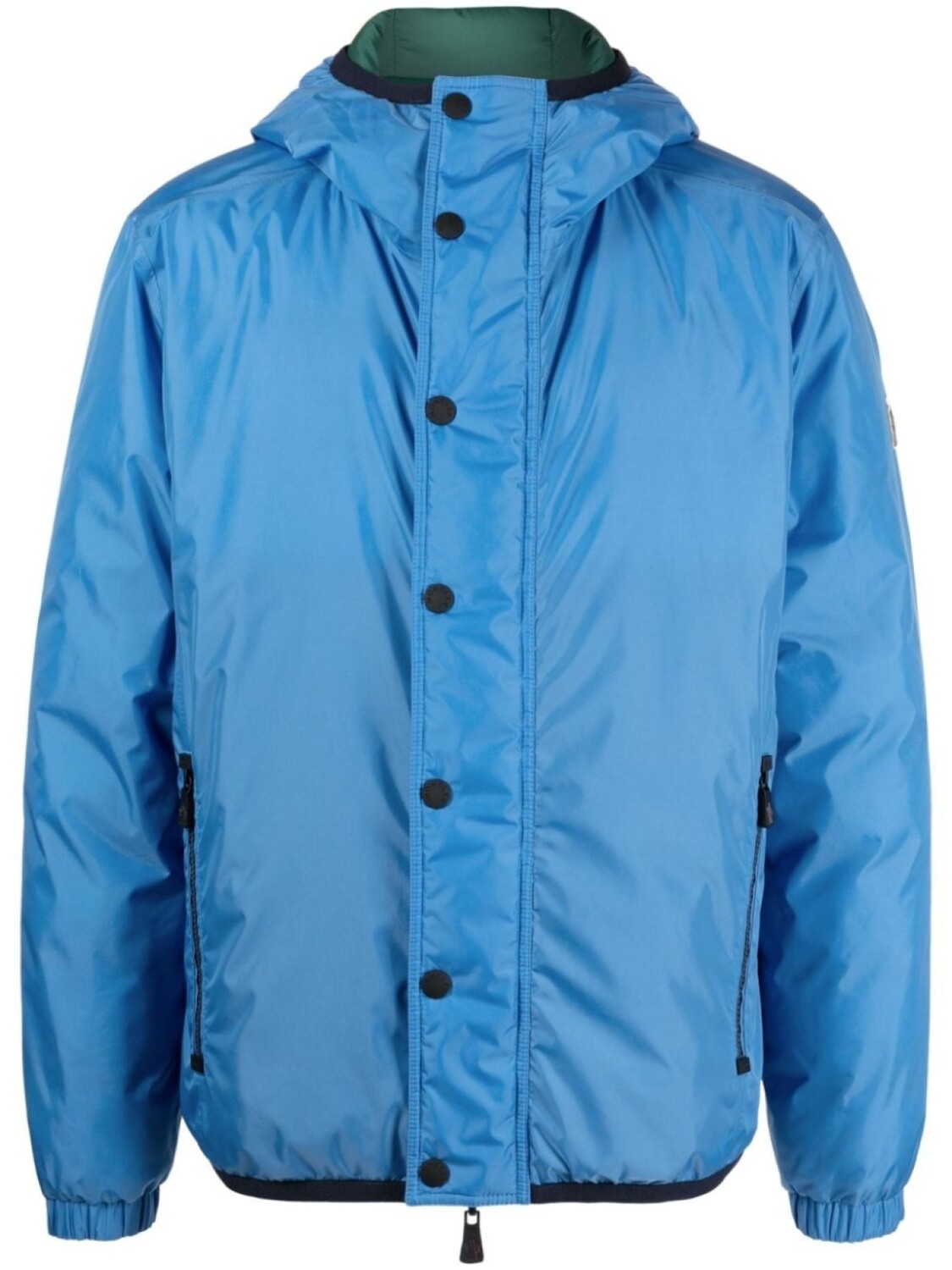 

Moncler Grenoble двусторонний пуховик Rosiere, синий