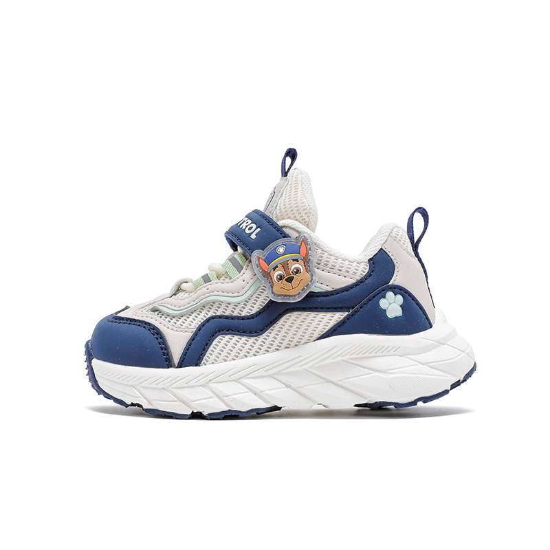 

Низкие детские кроссовки для повседневной носки. Дети 3–7 лет. PAW PATROL, бежевый/темно-синий