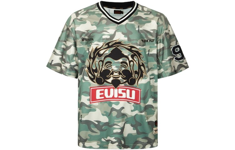 

Футболка мужская камуфляжная Evisu, цвет Camouflage