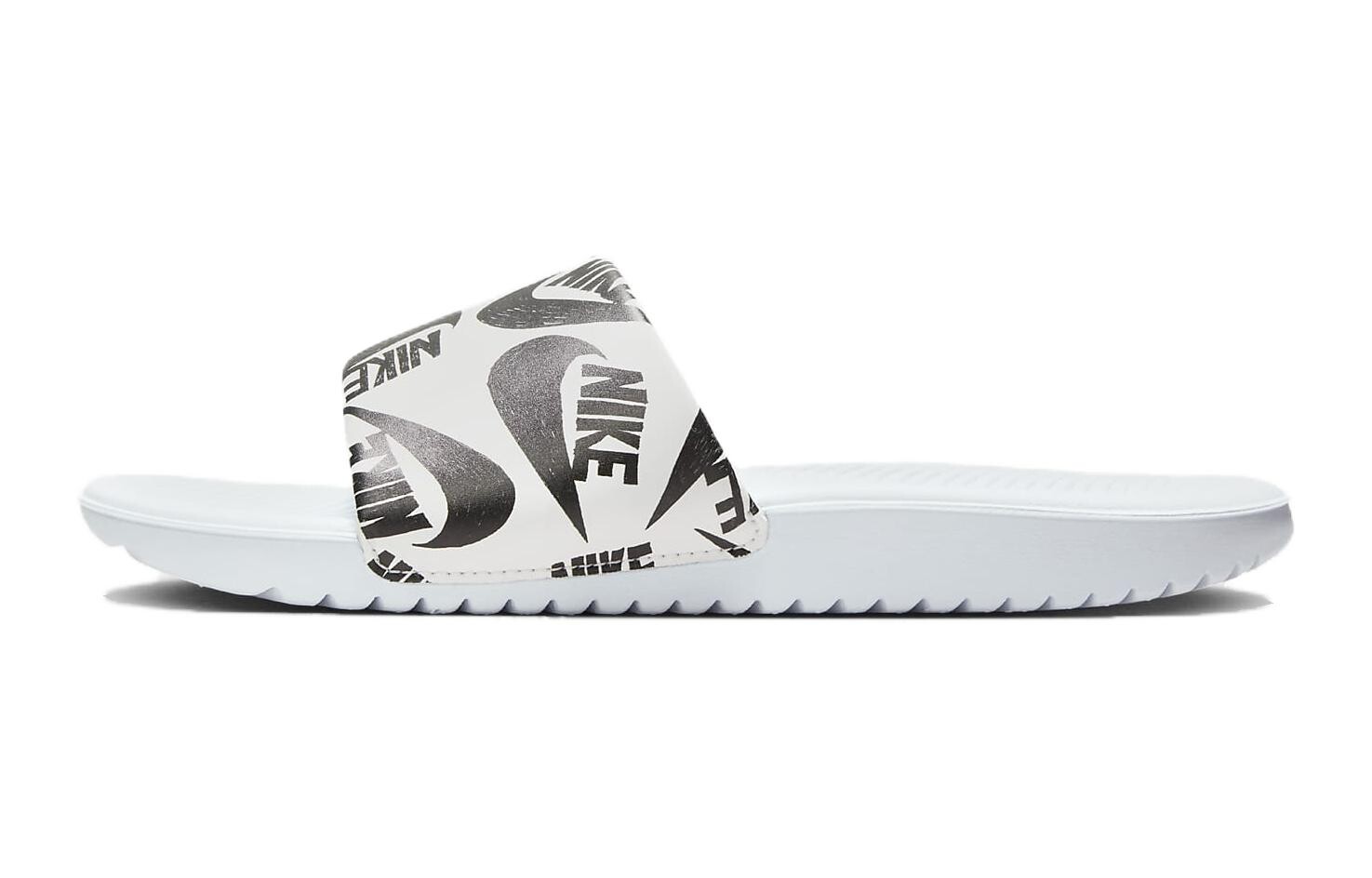 

Детские тапочки Nike Kawa Kids, White/Gray