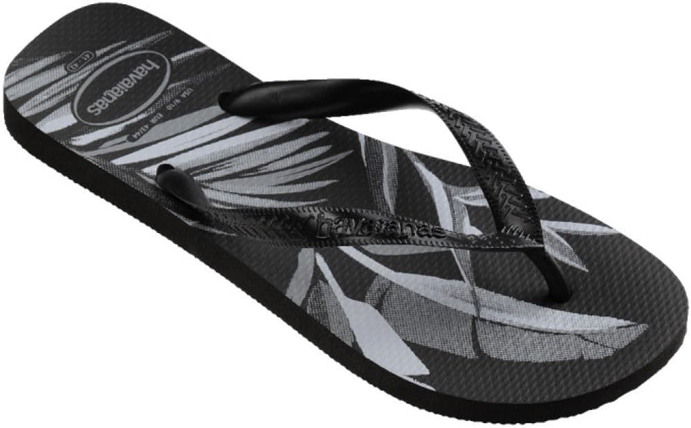 Мужские шлепанцы Havaianas, черный/серый — фото 2